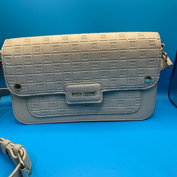 Steve Madden Cream Crossbody Bag - Picture 1 of 6